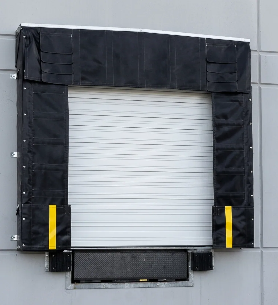 The finished result of professional loading dock repair: the completed work looking clean, correct — Wichita, KS