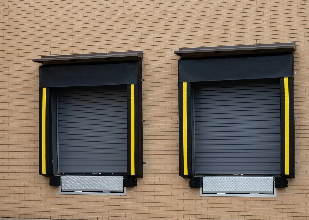 The finished result of professional loading dock repair: the completed work looking clean, correct — Wichita, KS