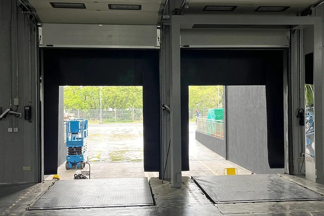 The finished result of professional loading dock repair: the completed work looking clean, correct — Wichita, KS