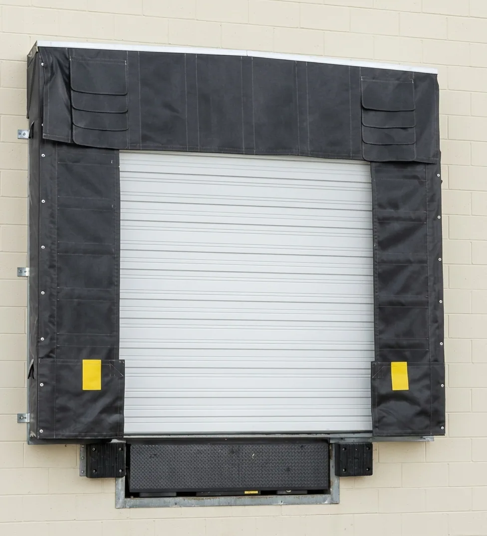 The finished result of professional loading dock repair: the completed work looking clean, correct — Wichita, KS